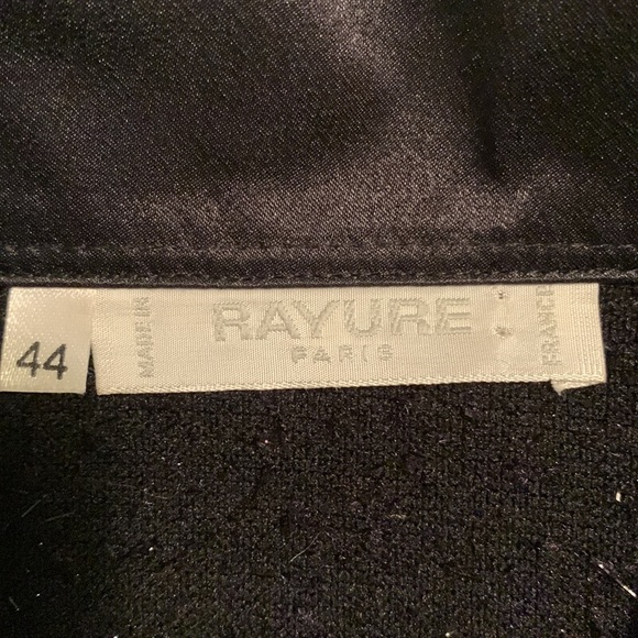 Rayure Paris Women’s Cocktail Long Sleeve Vintage Wrap Blouse - Picture 10 of 16